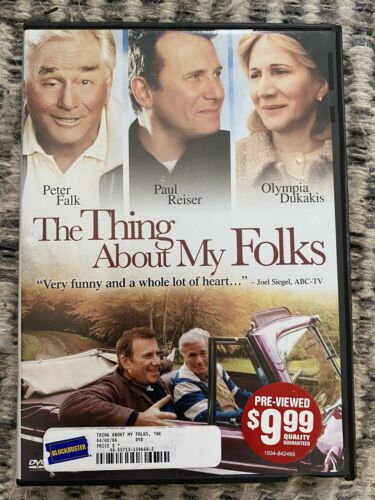 THE THING ABOUT MY FOLKS - Peter Falk DVD BLOCKBUSTER VIDEO EXCLUSIVE RARE!  OOP! 794043101502 | eBay