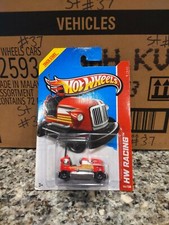 2013 Hot Wheels HW Racing Bump Around 145 Red