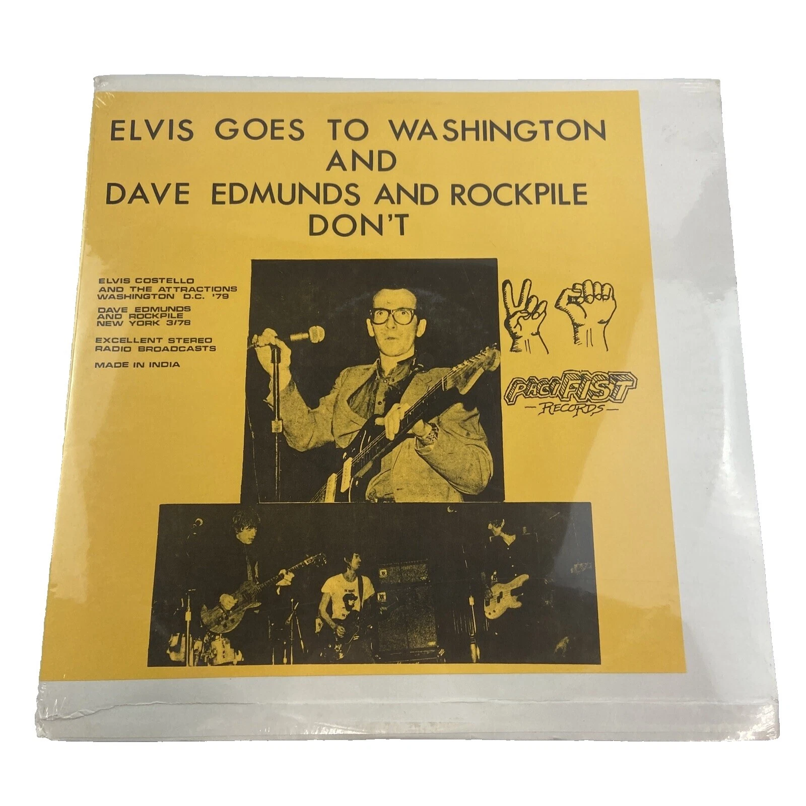 Elvis Costello Rock Punk/New Wave 33 RPM Vinyl Records