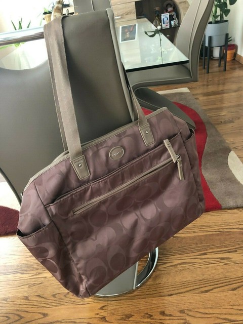 coach diaper bag ebay