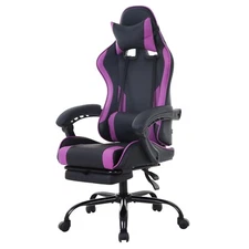 Computer Task Rolling Swivel Ergonomic E-Sports Adjustable PC Gamer Racing Chair