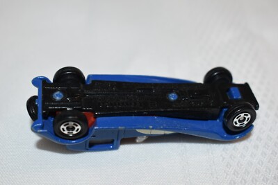 Tomica 1978 Blue Bugatti Coupe Deville Made in Japan 1:80 scale