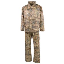 MFH 2 Pièces Combinaison De Pluie Militaire Veste Pantalons Pêche Operation Camo