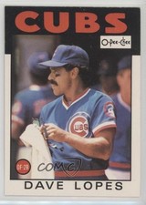 1986 O-Pee-Chee Davey Lopes #125 0c4