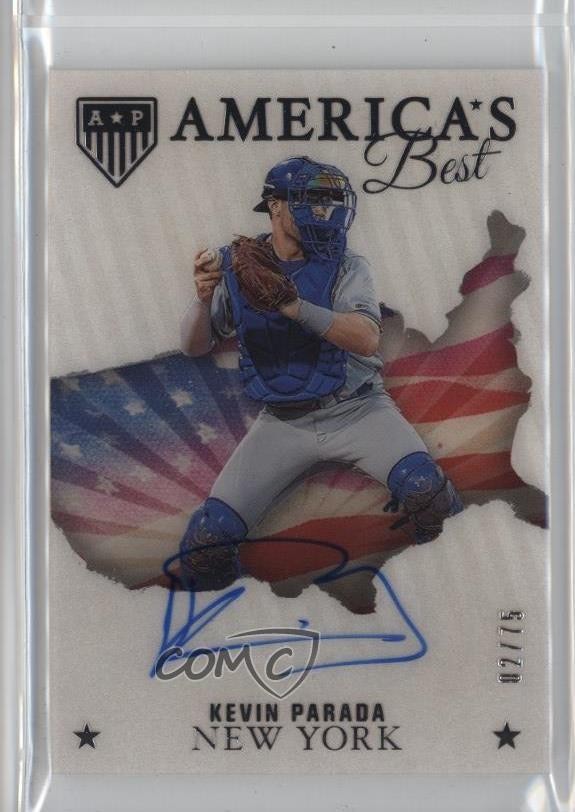 2023 Panini Chronicles America's Pastime Best 2/75 Kevin Parada #AB-KP Auto 12hh