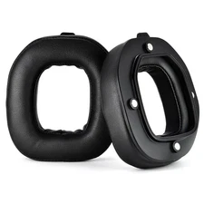 1Pair L+R Leather + Sponge Earmuffs Cushion For Logitech Astro A40TR Headphone