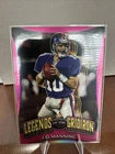 2024 Topps Chrome Football Pink Refractor Eli Manning #LOG-3