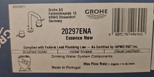 Grohe 20 297 A Essence 1.2 GPM Widespread Bathroom Faucet - Brushed Nickel