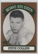 1994 Brown's Boxing Cards Steve Collins #13 0q3