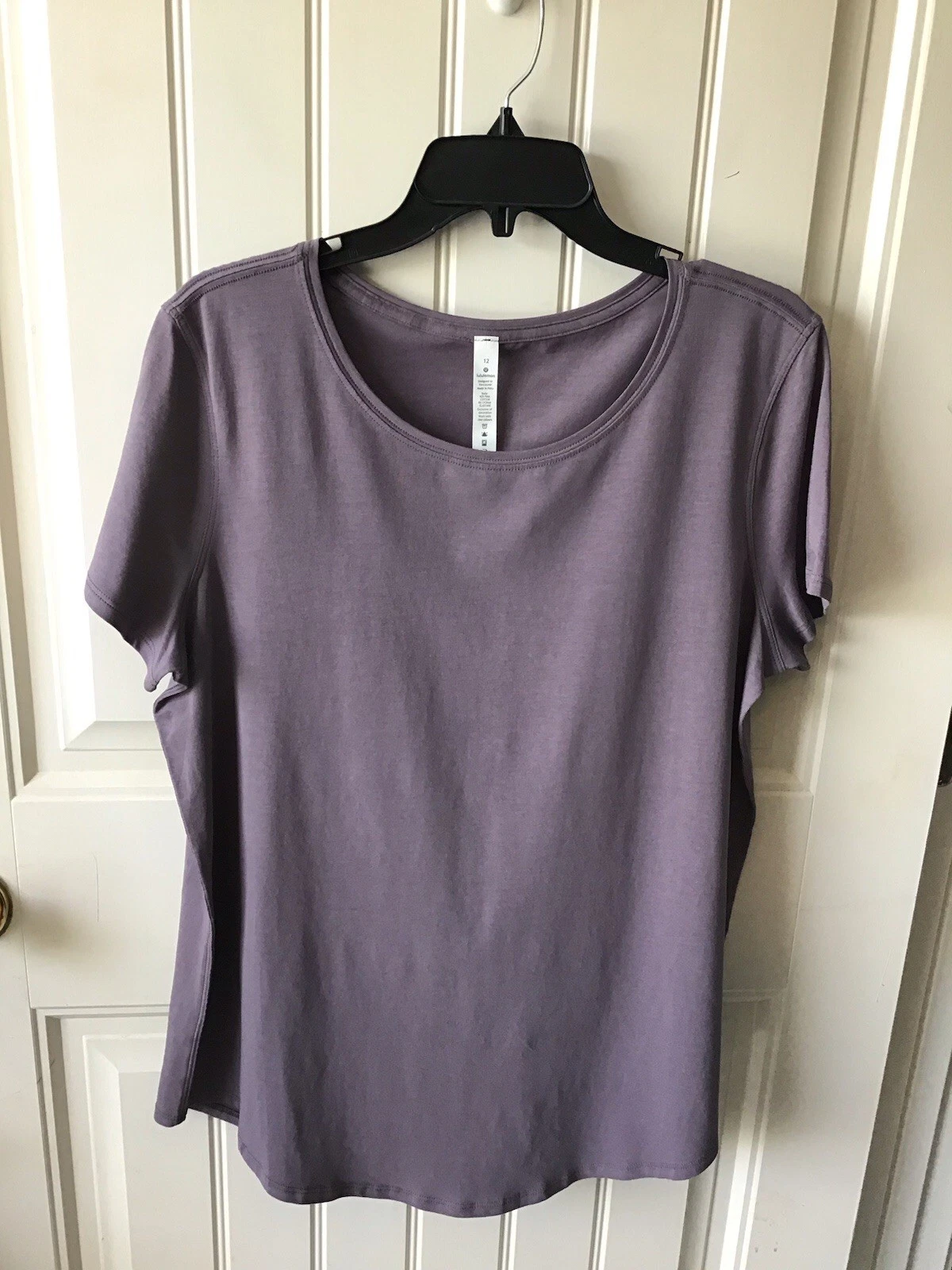🌼Lululemon Love Crew III size 12 (First Release) Graphite Purple NWOT⭐️⭐️⭐️