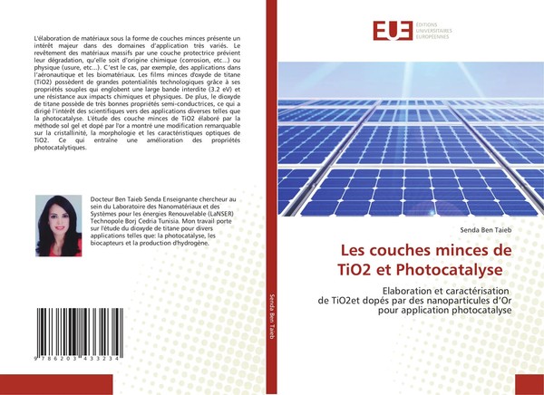 Senda Ben Taieb | Les Couches Minces De Tio2 Et Photocatalyse | Taschenbuch-image