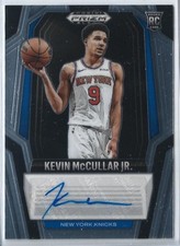 2024-25 Prizm Black Rookie Signatures #RS-KMJ Kevin McCullar Jr. Knicks RC AUTO