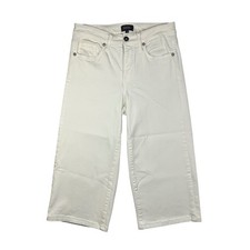 NYDJ Womens Size 2 White Lift Tuck Technology Stretch Denim Pants