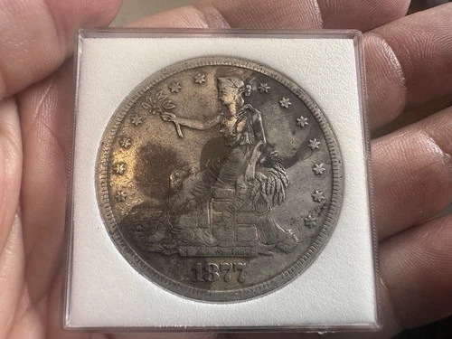1$ Trade Dollar the U.S Coins 1877 S Rare_LDP Shop.