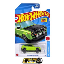 Hot Wheels 73 Honda Civic Custom HW J-Imports 8/10 Green 1:64 2023 Mattel NEW