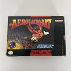Aero the Acro-Bat (Super Nintendo Entertainment System, 1993) SNES W/ Inserts