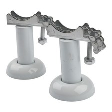 2PCS Steel Radiator Support Frame Designed for Die-Cast Aluminum Radiator Use