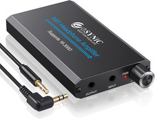 Hifi Amplificatore per Cuffie 16-300Ω Portatile Amplifier per Auricolari in Lega