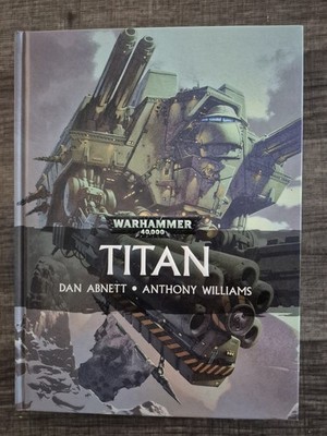 Titan Dan Abnett Warhammer 40k Graphic Novel Hardcover New