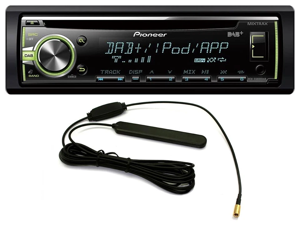 Pioneer MP3 USB CD DAB AUX Autoradio für Mazda MPV (2000-2006) - Bild 2 von 4