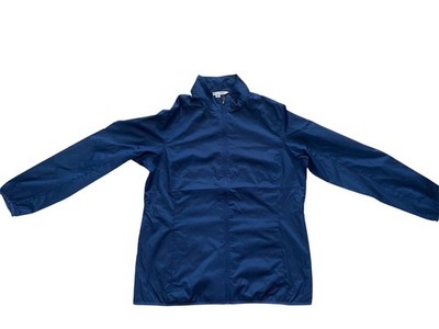 Port Authority Women s Size XL Lightweight Windbreaker Navy Jacket NWOT