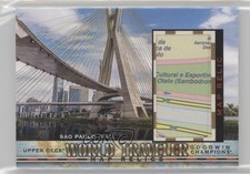 2019 Goodwin Champions World Traveler Map Relics Sao Paulo Brazil #WT-161 0q41