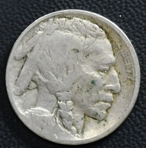1913-D Type 2 Buffalo Nickel F