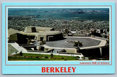 CA California~Lawrence Hall of Science~UNPTD UC Berkeley Vintage Aerial Postcard