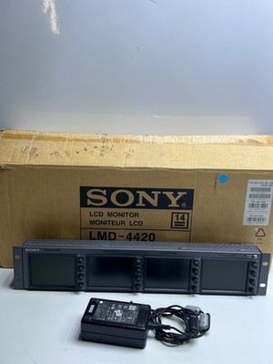 Sony LMD-4420 Quad 4 '' Rackmount LCD Display