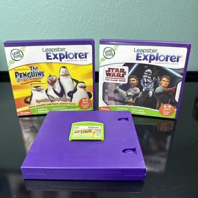 LEAP FROG: Star Wars/Penguins of Madagascar/Mr.Pencil