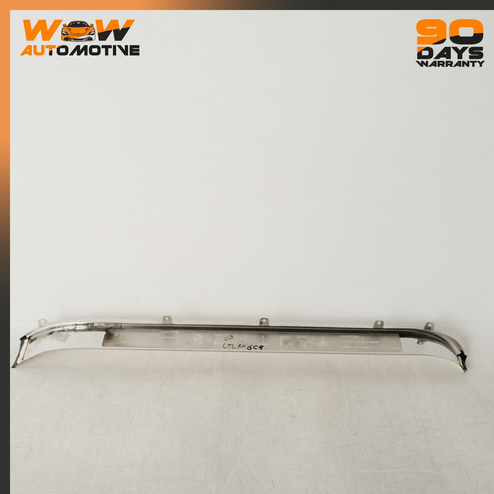 Bentley Continental GT 2007-2011 REAR+RIGHT+LOWER+OUTER Scuff plate