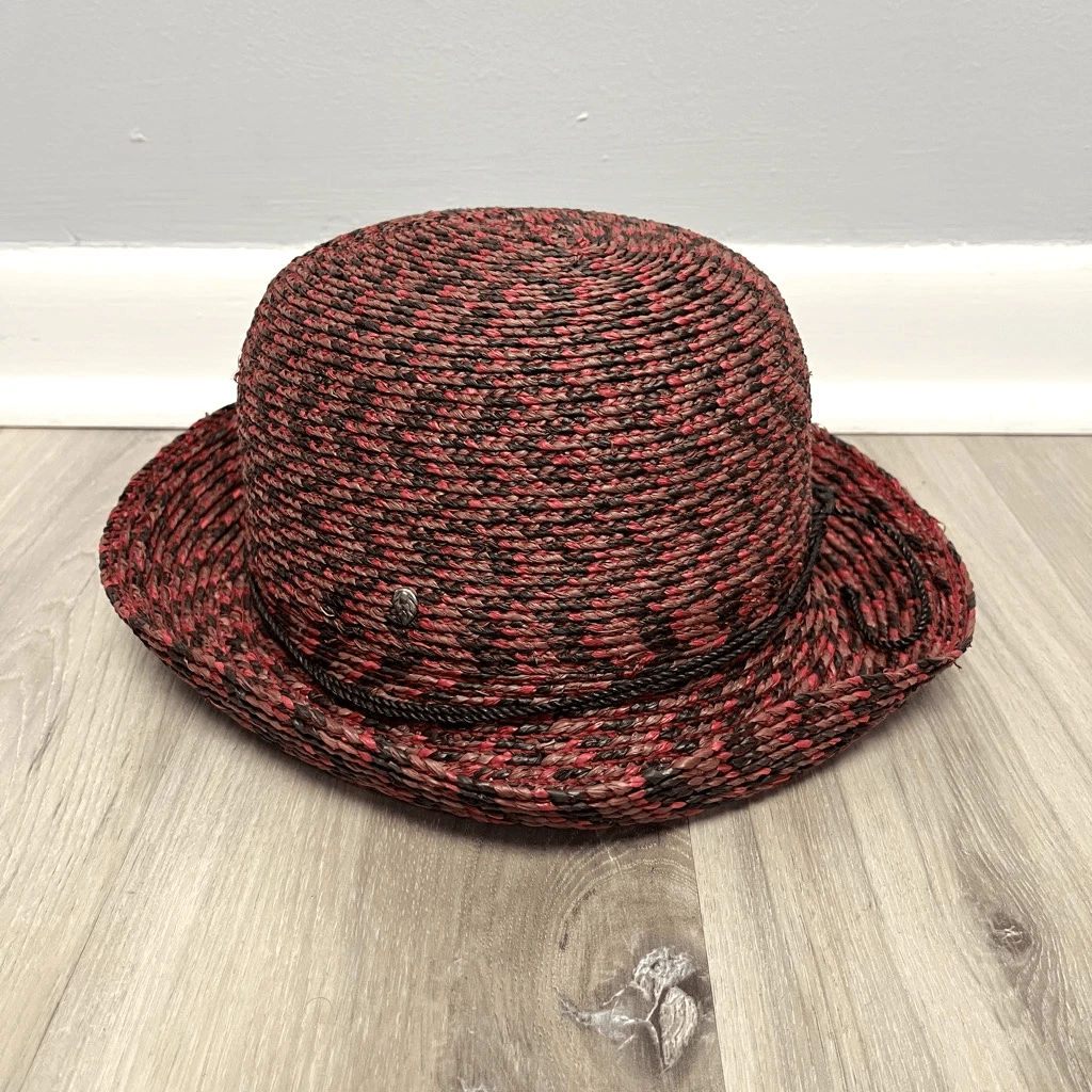 Helen Kaminski Australia Provence Red Raffia Sun Hat‎ NWT Helen Kaminski | Accessories | Helen Kaminski Packable  main image 4