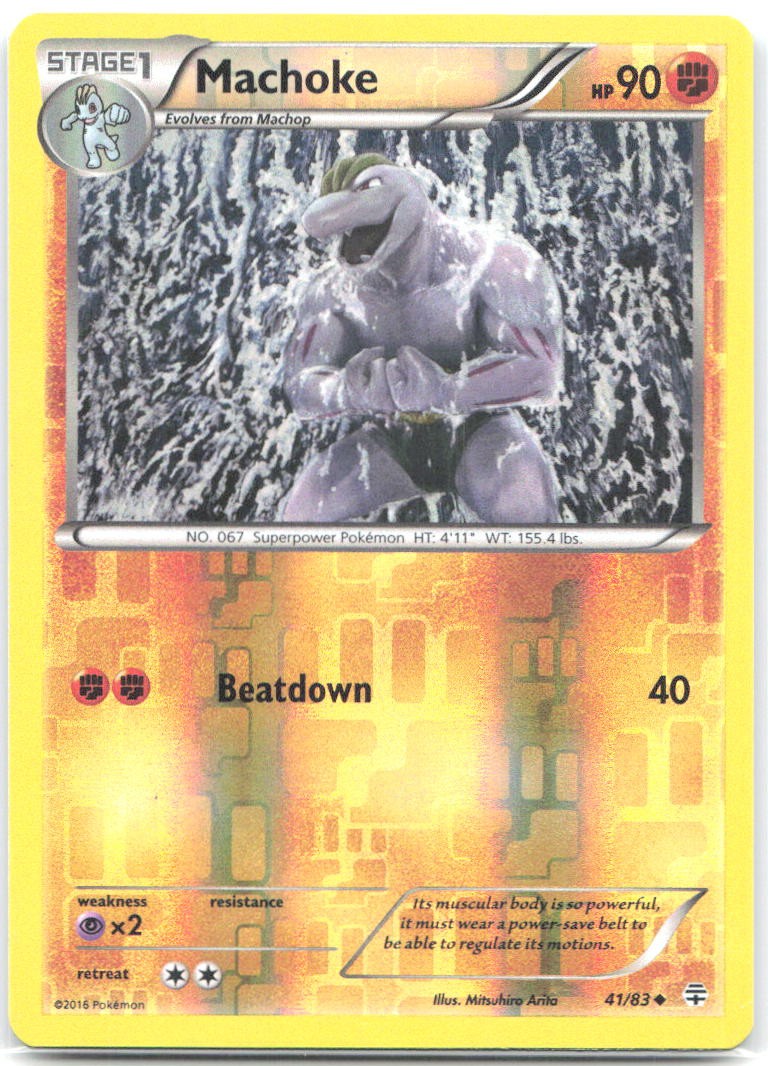 Machoke 41/83 Generations Pokemon LP English