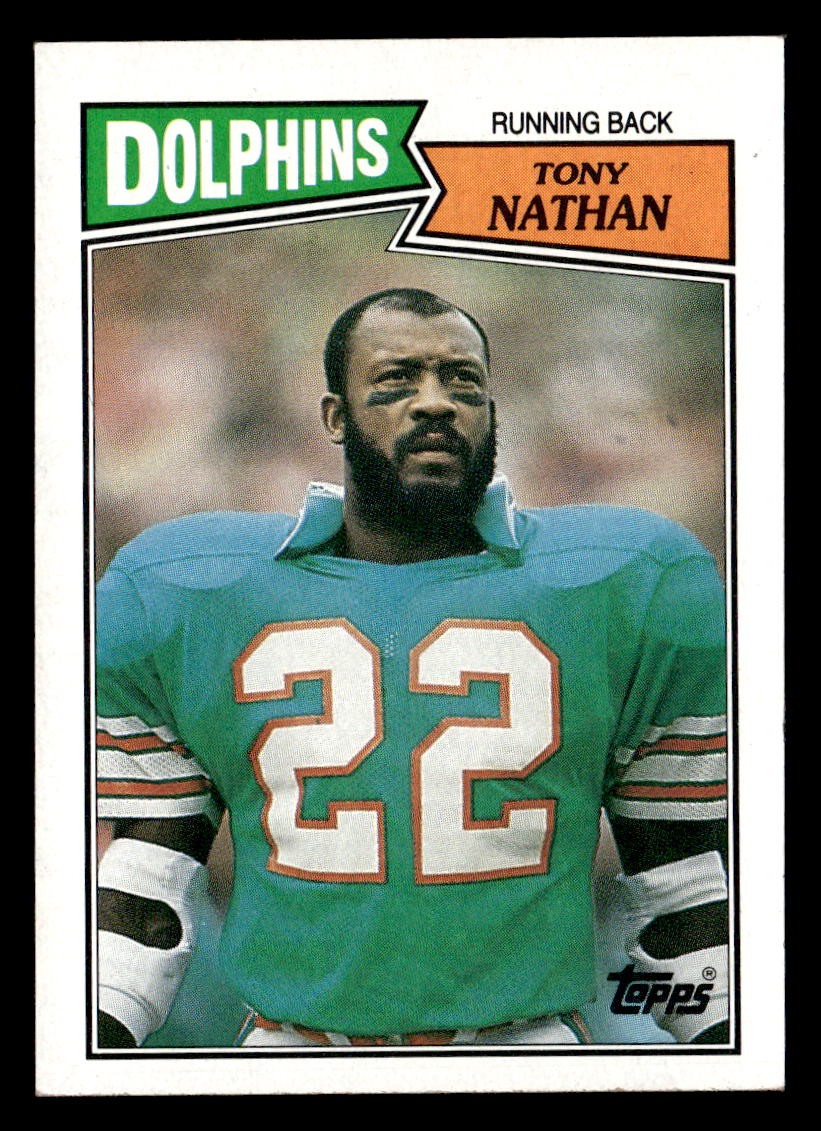 1987 Topps #235 Tony Nathan