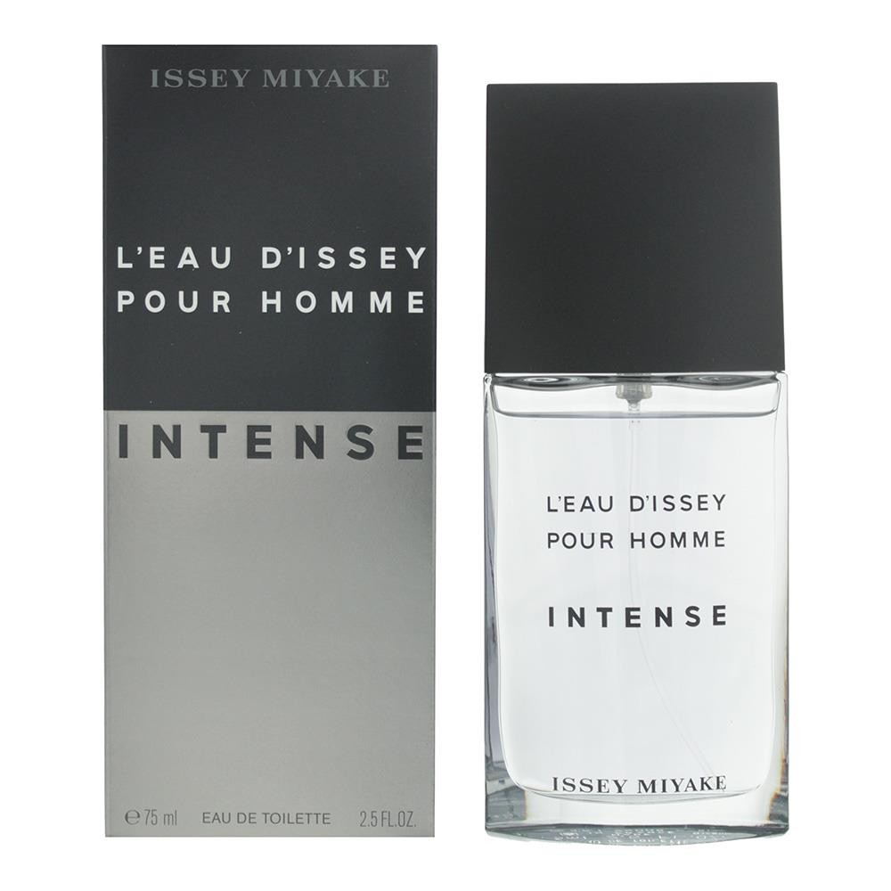 Issey Miyake Men's Black L Eau D Issey Intense Edt:75ml Edt - Image 5