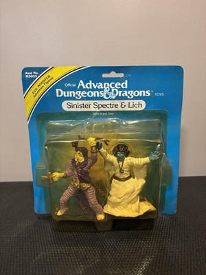 Advanced Dungeons & Dragons Sinister Spectre Lich Evil TSR 1983 LJN Little Crack