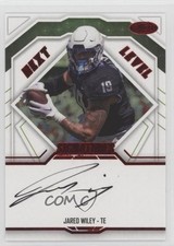 2024 SAGE HIT Low Series Next Level Signatures Red Jared Wiley #NLS-JW3 Auto 3hd