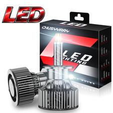 H1 Led Headlight High Low Beam Bulbs Conversion Kit Super Bright White