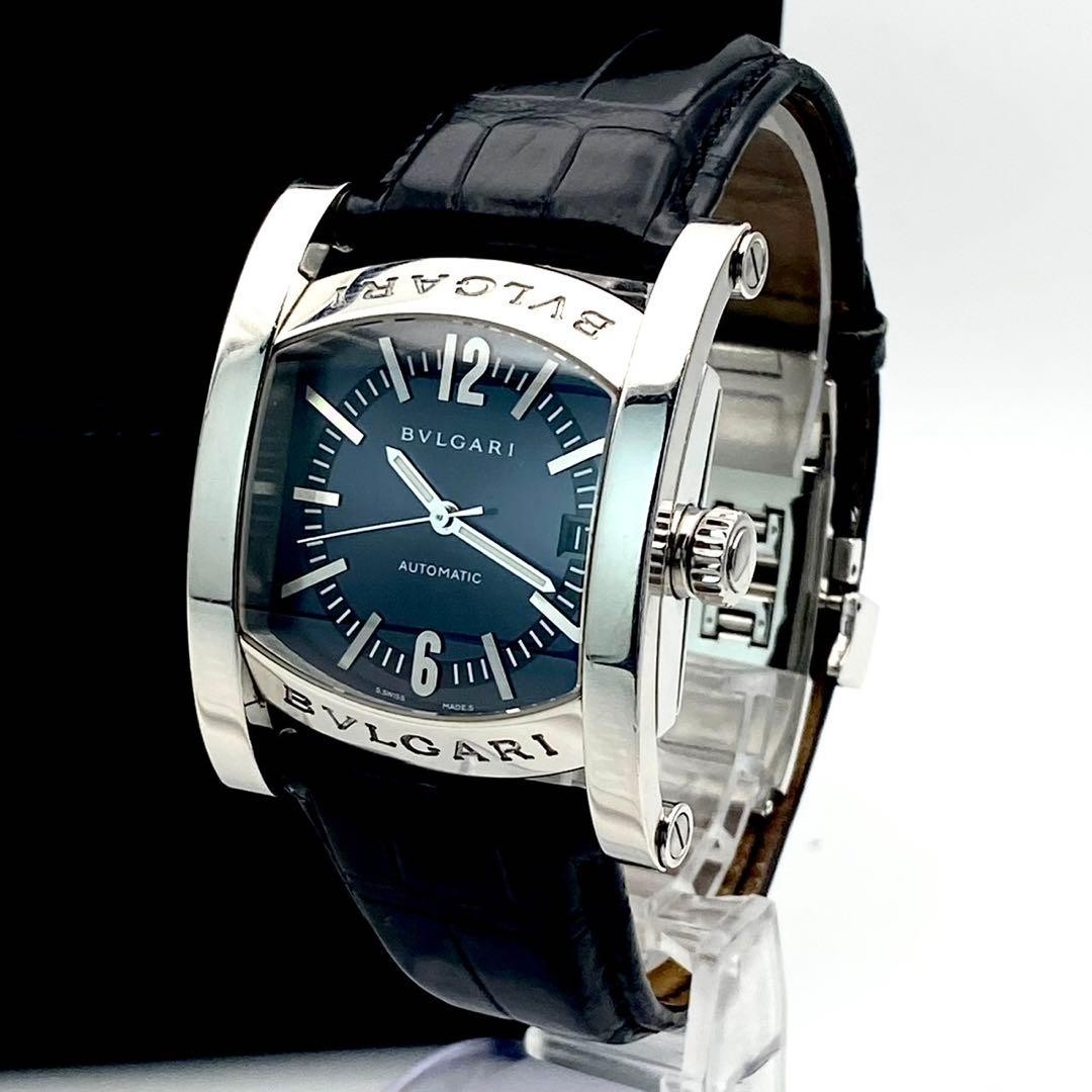 Bvlgari Assioma Men's Black Watch - AA44S for sale online | eBay