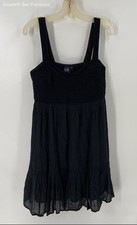 Gap Navy Blue Baby Doll Sleeveless Sundress Size M
