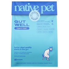 Native Pet GutWell Dog Probiotic Powder for Digestive  Gut Health Support 12.7o