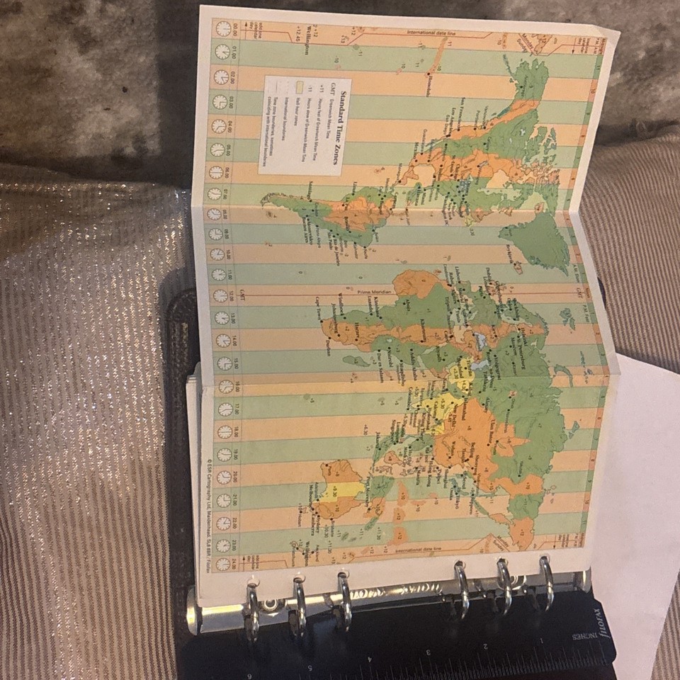 Rare Filofax Pocket Ranger Personal Organiser Dark Brown 2003 ...