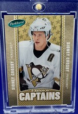 2006 Parkhurst Hockey A Salute to Captains Sidney Crosby Pittsburgh Penguins