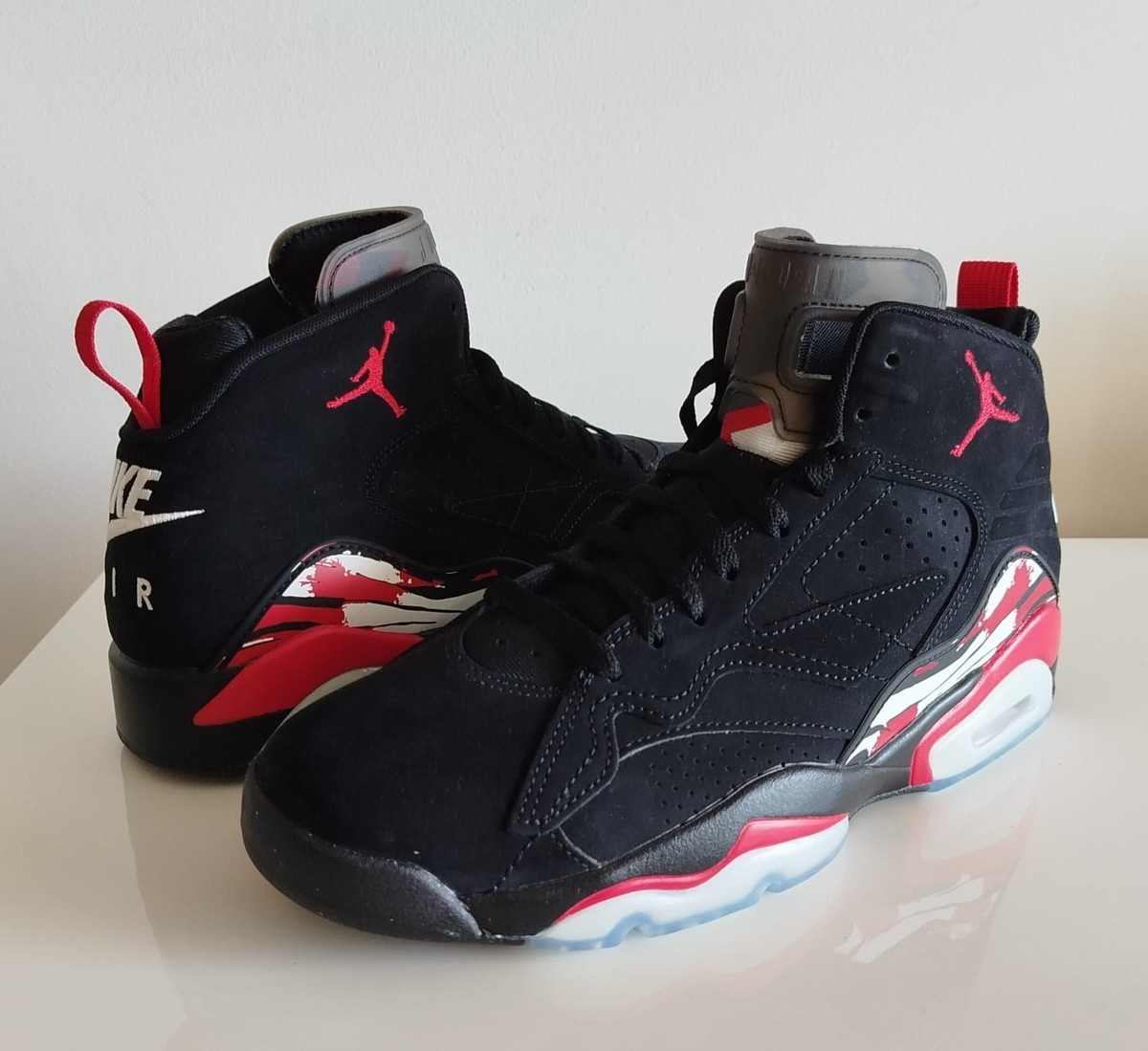 Nike Air Jordan Jumpman MVP Black Red DZ4475-061 Mens Sneakers