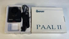 Quorum PAAL II Personal Attack Alarm Door Security Siren + Flash Light - NOS