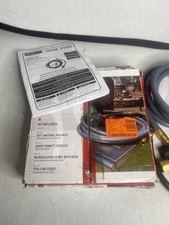 Universal Replacement Natural Gas Conversion Kit PVC Brass Aluminum for Grills