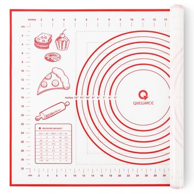 Silicone Pastry Baking Mat Dough - 16x24Inch Large Non Stick Slip Cookie Bread R