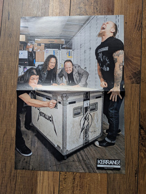 Metallica/The All-American Rejects Kerrang! Double-Sided Poster