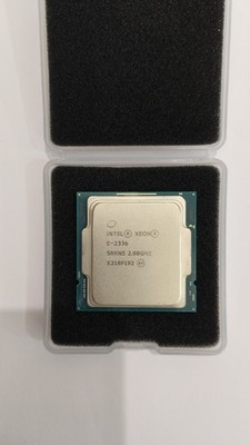 Intel Xeon E-2336 SRKN5 2.90GHz 6-Core LGA1200 CPU 12MB L3 1.5MB L2