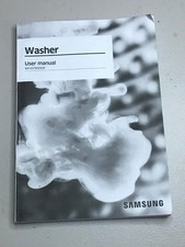Samsung washer user manual WF45T6000A English, French, and Spanish